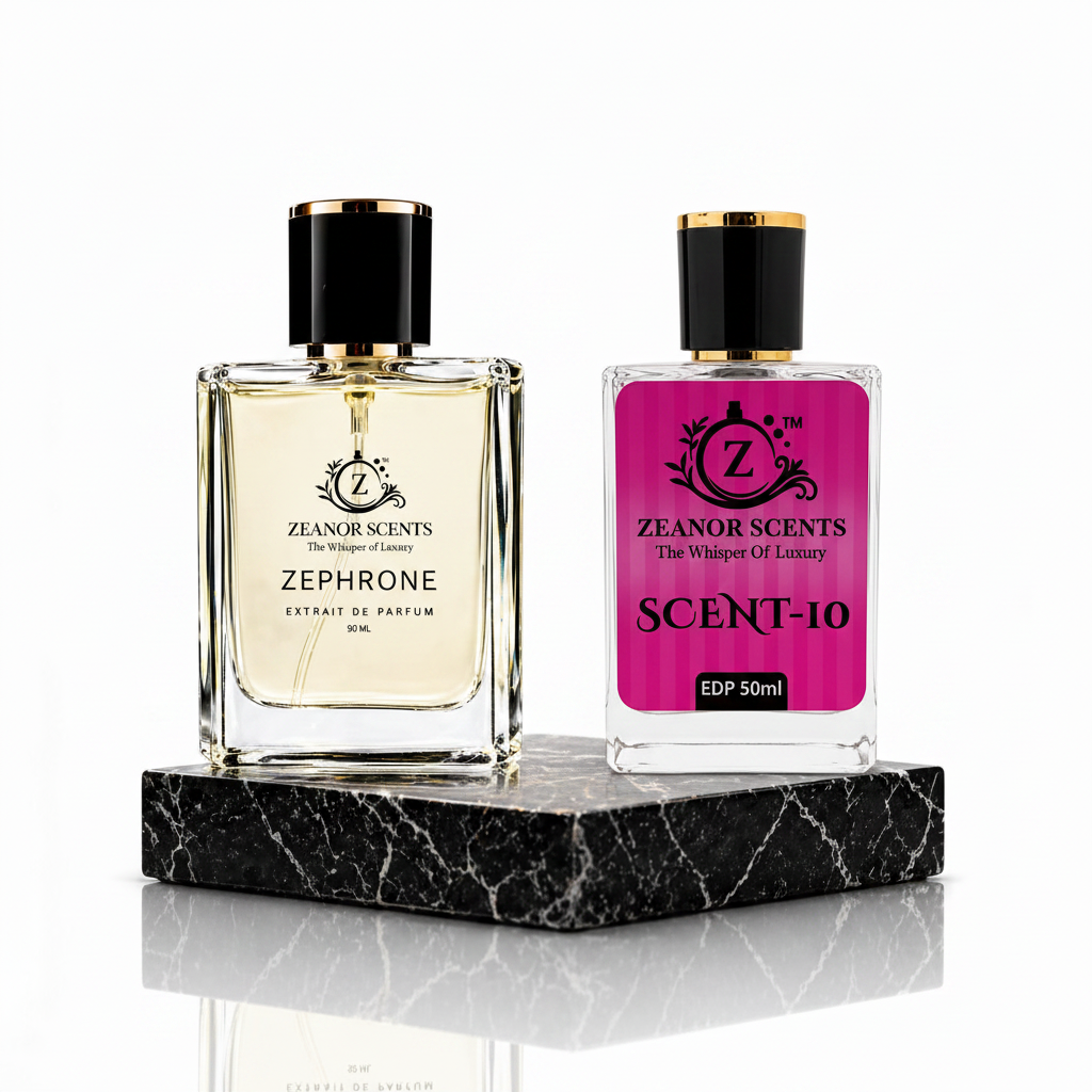 Zephrone and SCENT-10 fragrance duo by Zeanor Scents